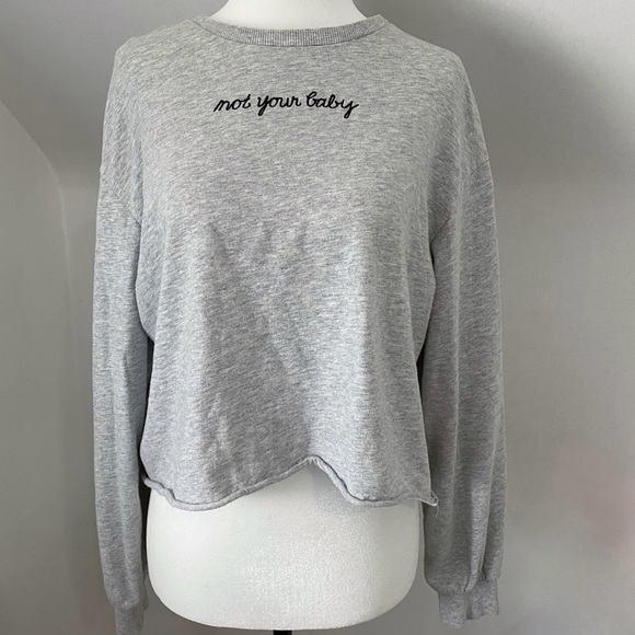 H&M Tops - H&M Grey Sweatshirt